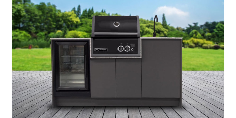Mini Outdoor Kitchen with Electric BBQ - CROSSRAY